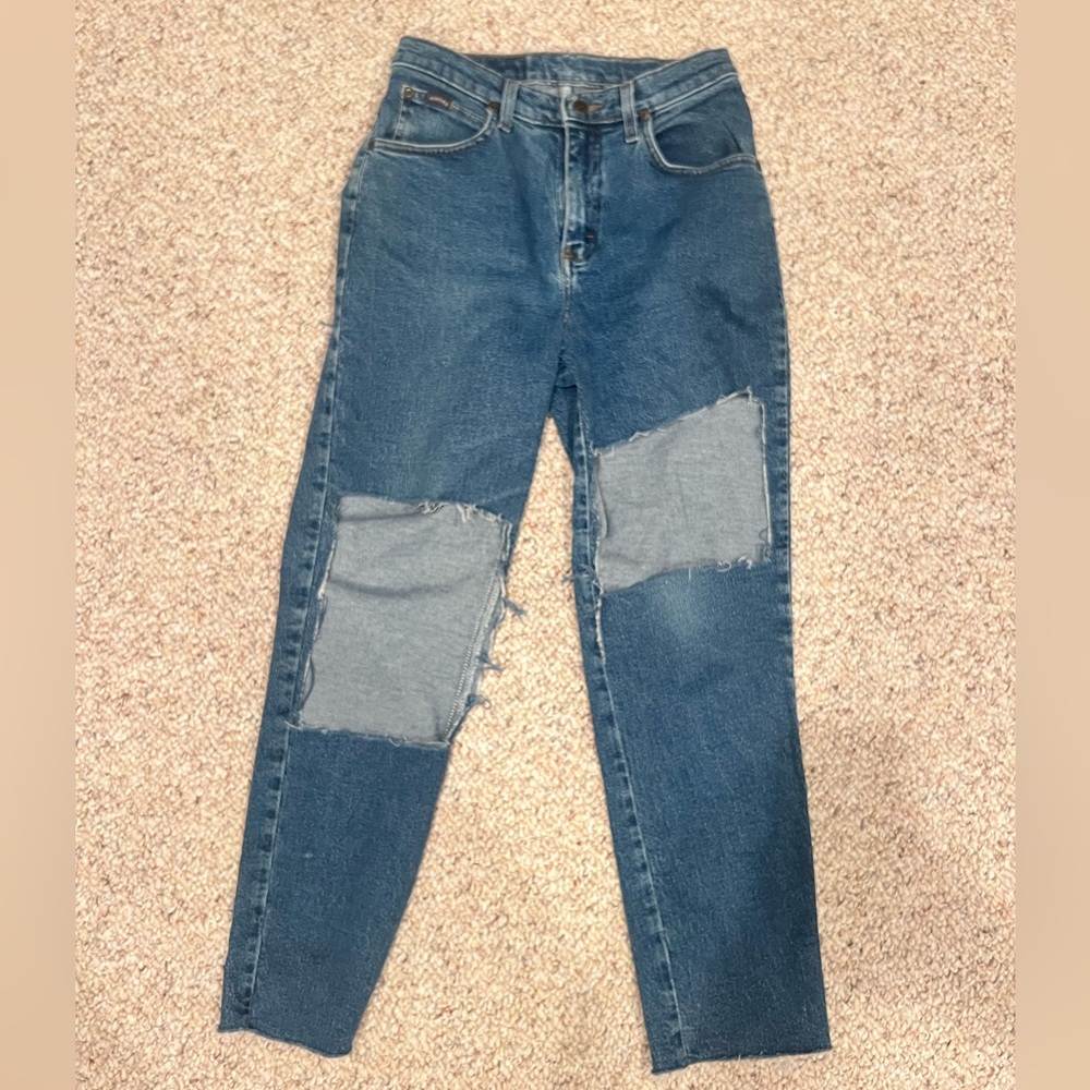 Vintage Riders Ripped Jeans